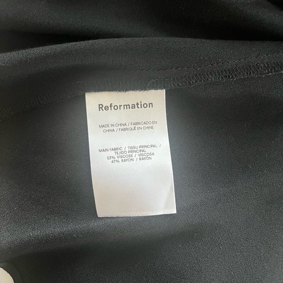 🖤 Reformation Mara Dress in Black - Picture 11 of 11